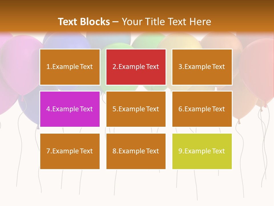 Pink Fly Float PowerPoint Template