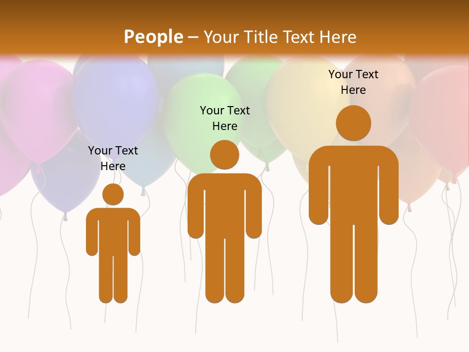 Pink Fly Float PowerPoint Template