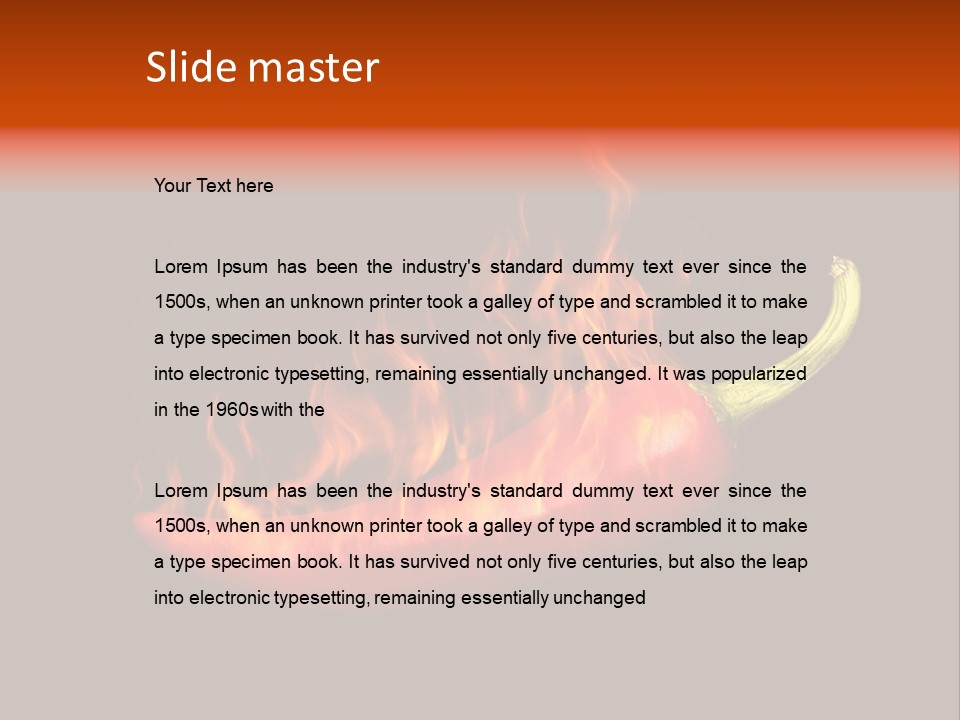 Burning Nutrition Mexico PowerPoint Template