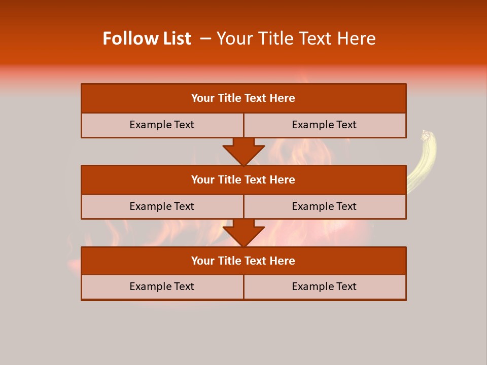 Burning Nutrition Mexico PowerPoint Template
