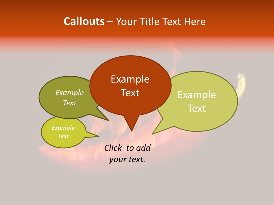 Burning Nutrition Mexico PowerPoint Template