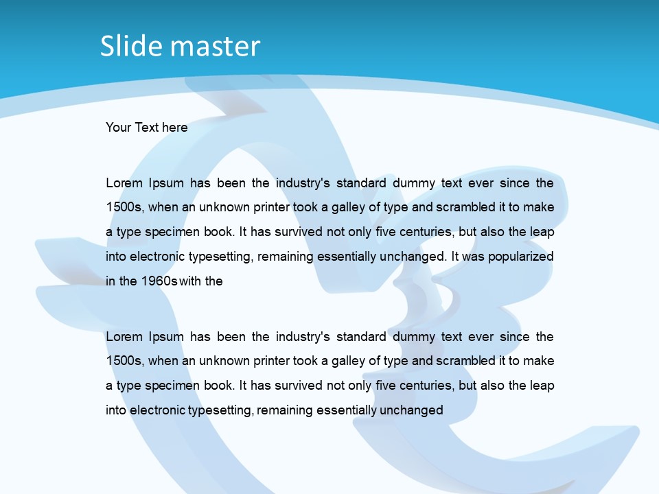 Photo Grass Sky PowerPoint Template