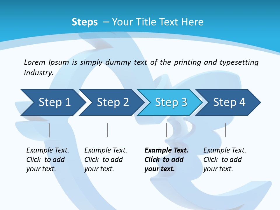 Photo Grass Sky PowerPoint Template