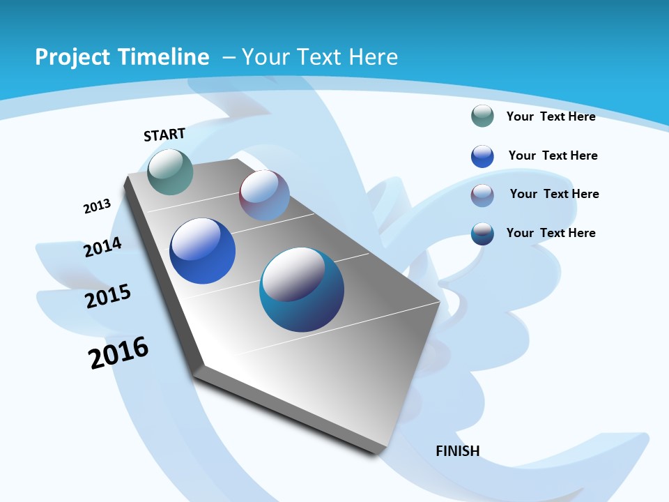 Photo Grass Sky PowerPoint Template