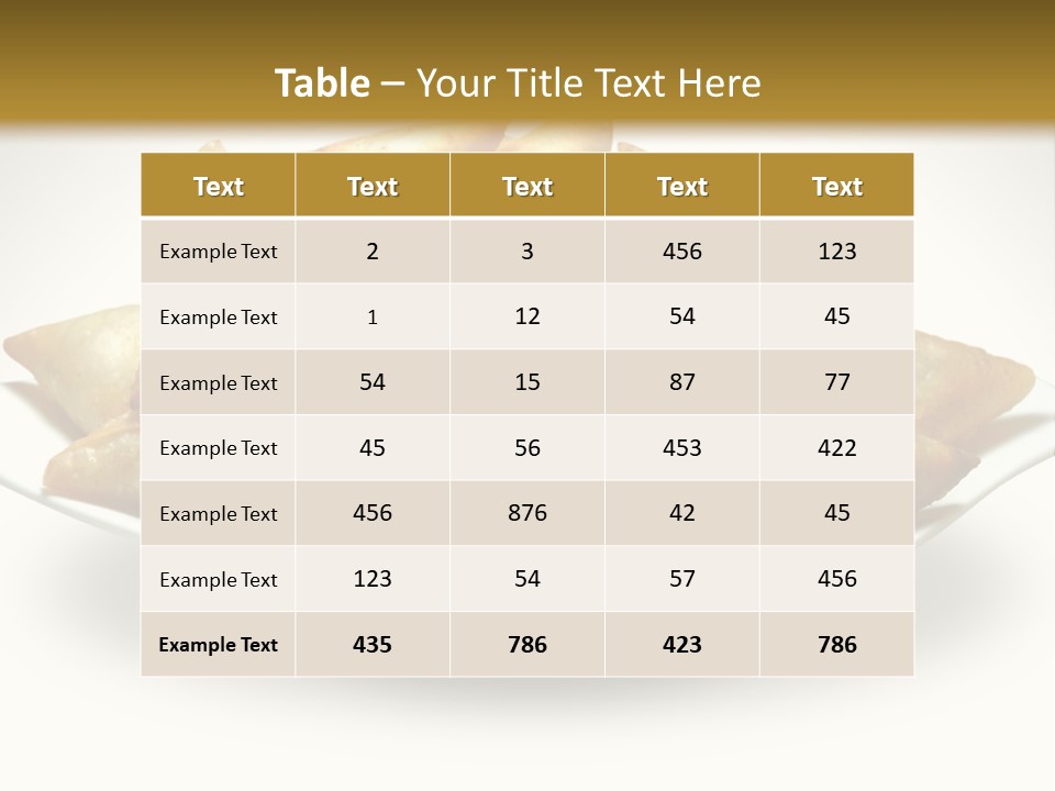 Patties Pakistan Crunchy PowerPoint Template