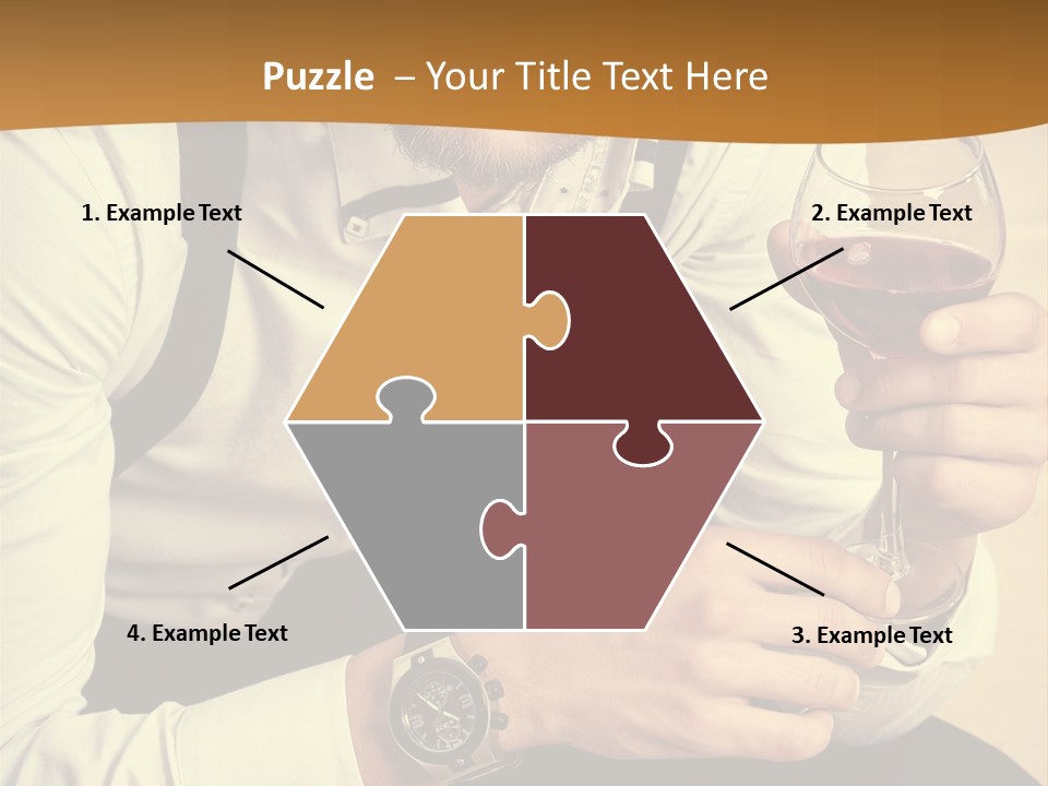 Glamour Black Love PowerPoint Template