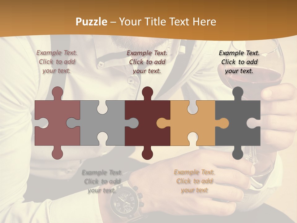 Glamour Black Love PowerPoint Template