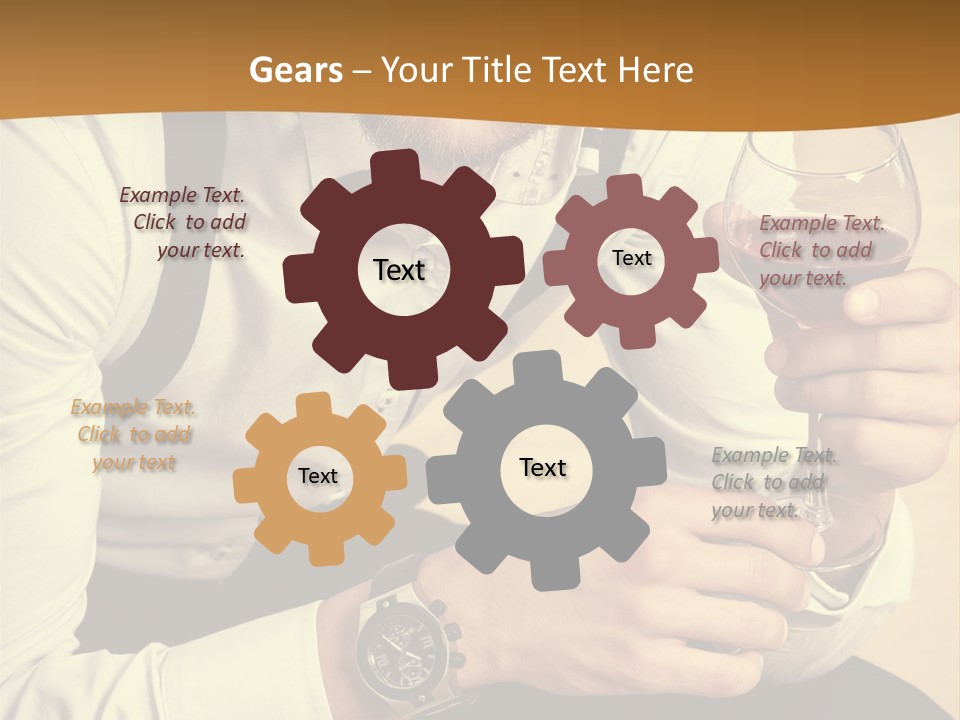 Glamour Black Love PowerPoint Template