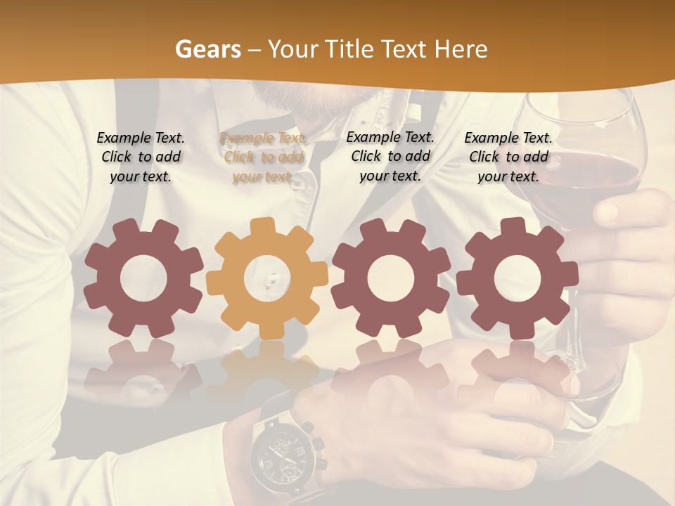 Glamour Black Love PowerPoint Template