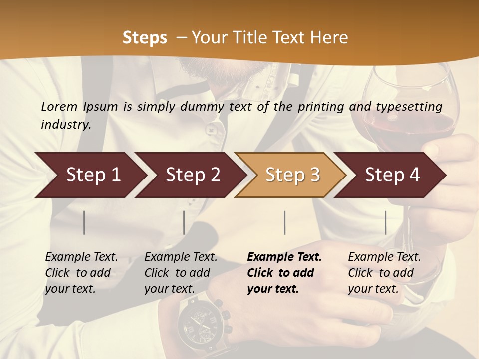 Glamour Black Love PowerPoint Template