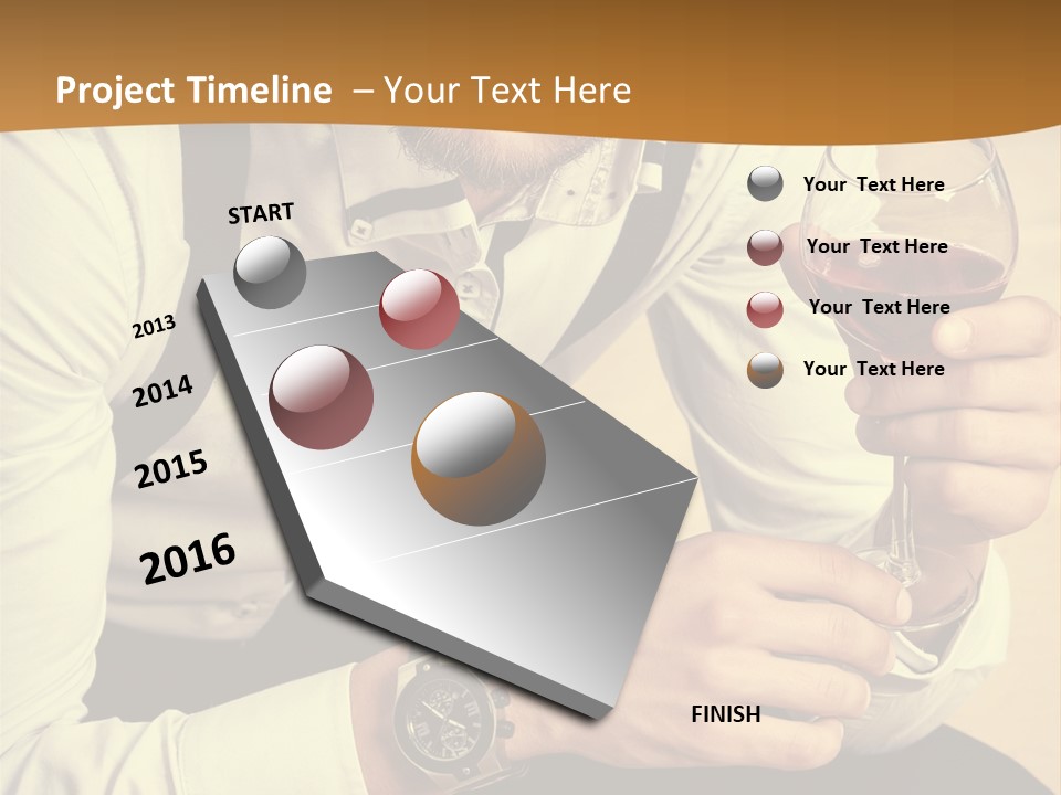 Glamour Black Love PowerPoint Template