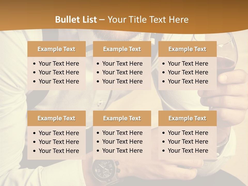 Glamour Black Love PowerPoint Template