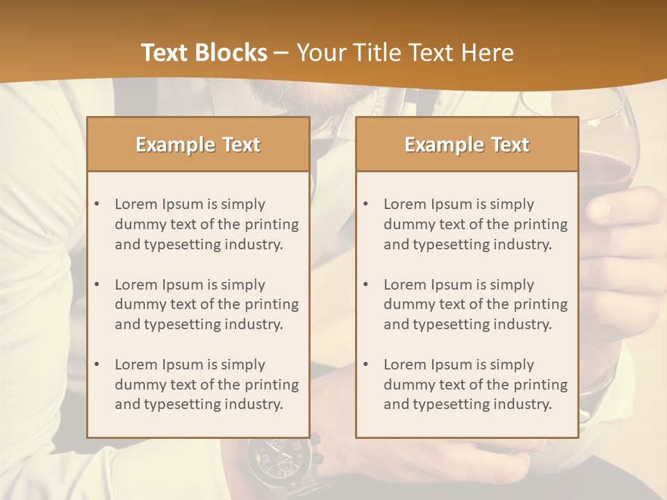 Glamour Black Love PowerPoint Template
