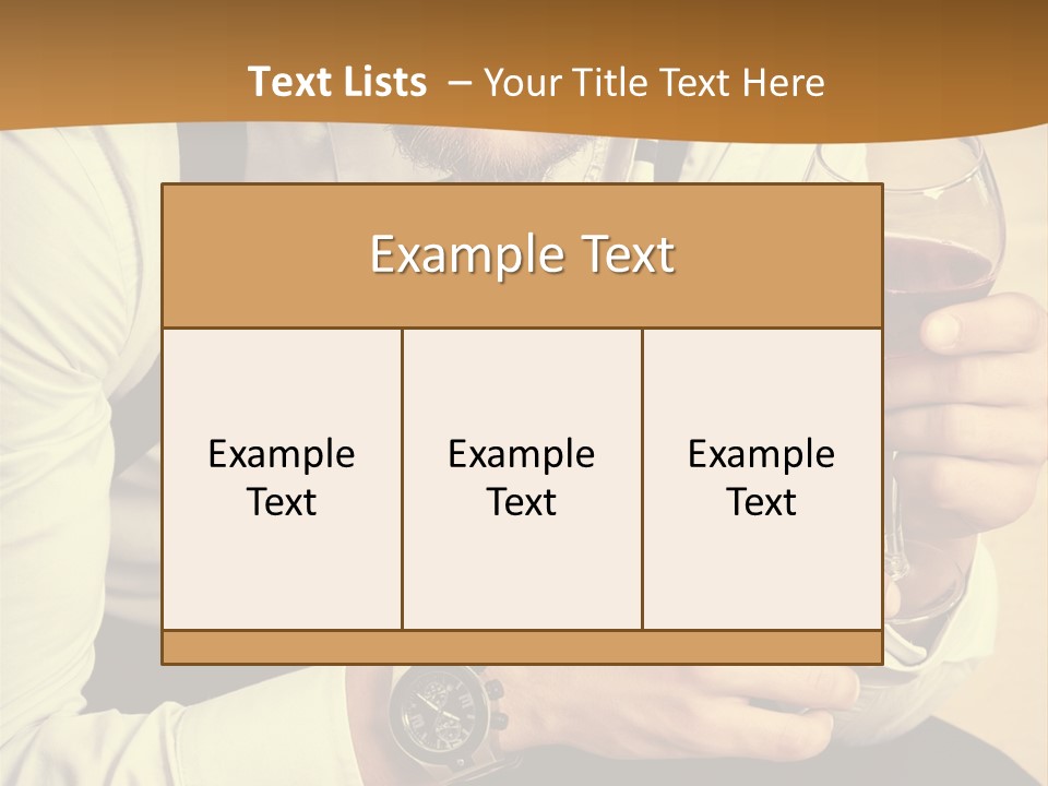 Glamour Black Love PowerPoint Template
