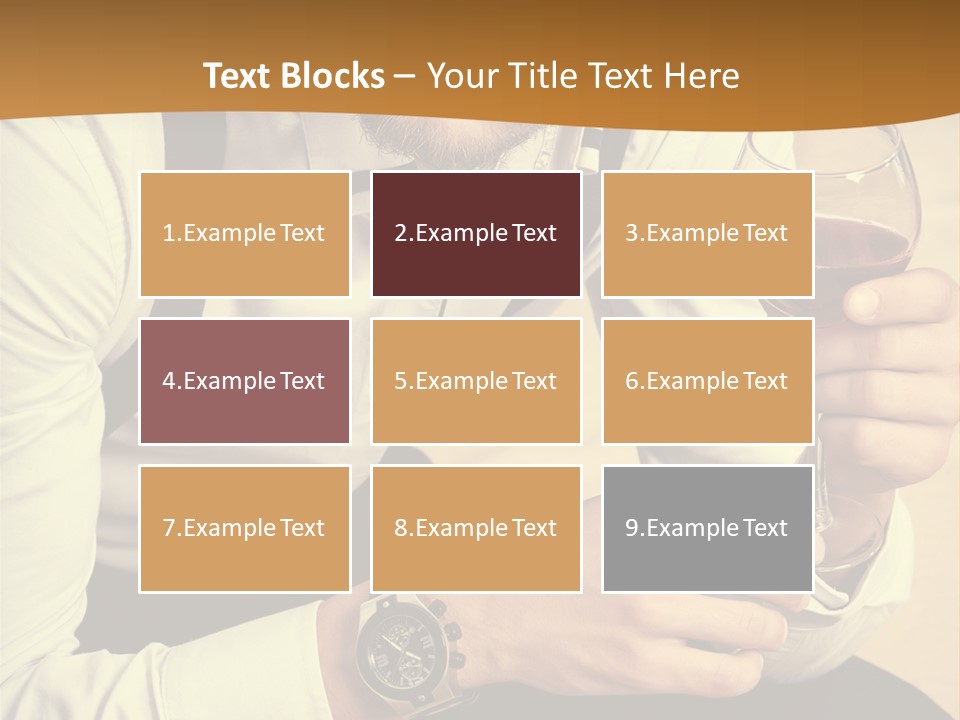 Glamour Black Love PowerPoint Template