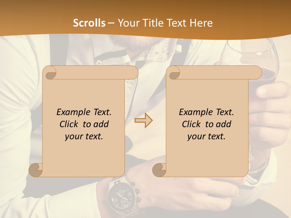 Glamour Black Love PowerPoint Template