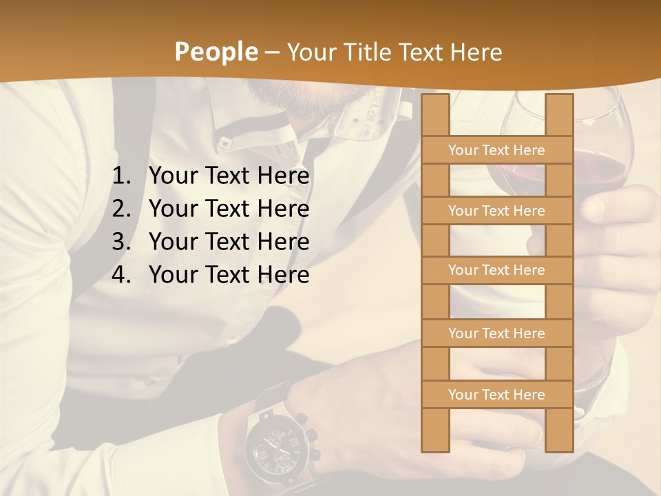 Glamour Black Love PowerPoint Template