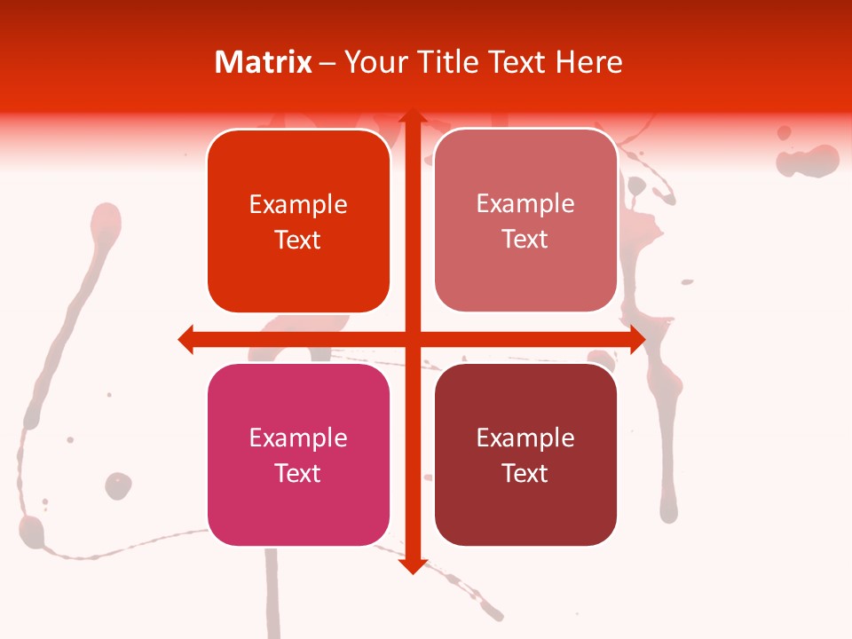 Drop Dirty Splash PowerPoint Template