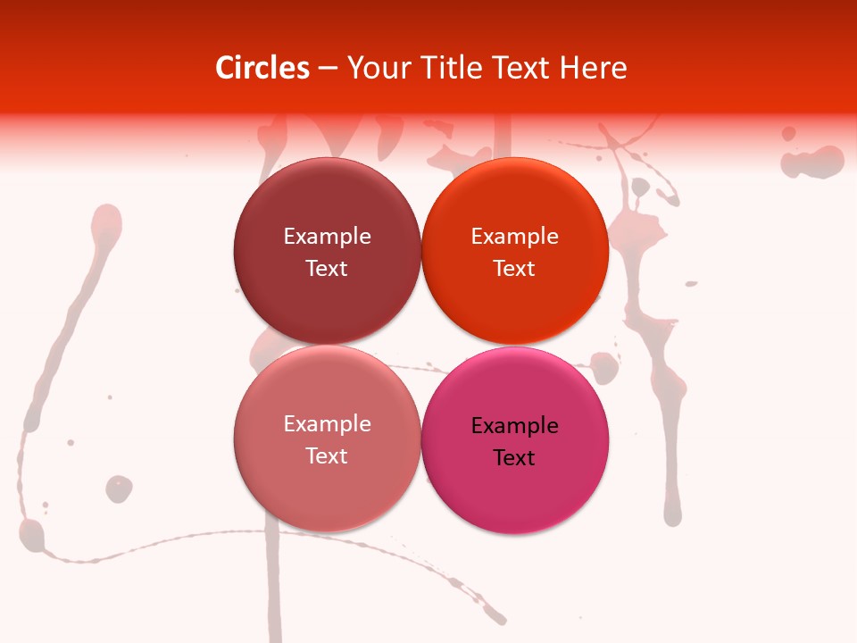 Drop Dirty Splash PowerPoint Template