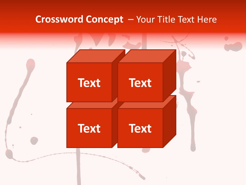 Drop Dirty Splash PowerPoint Template