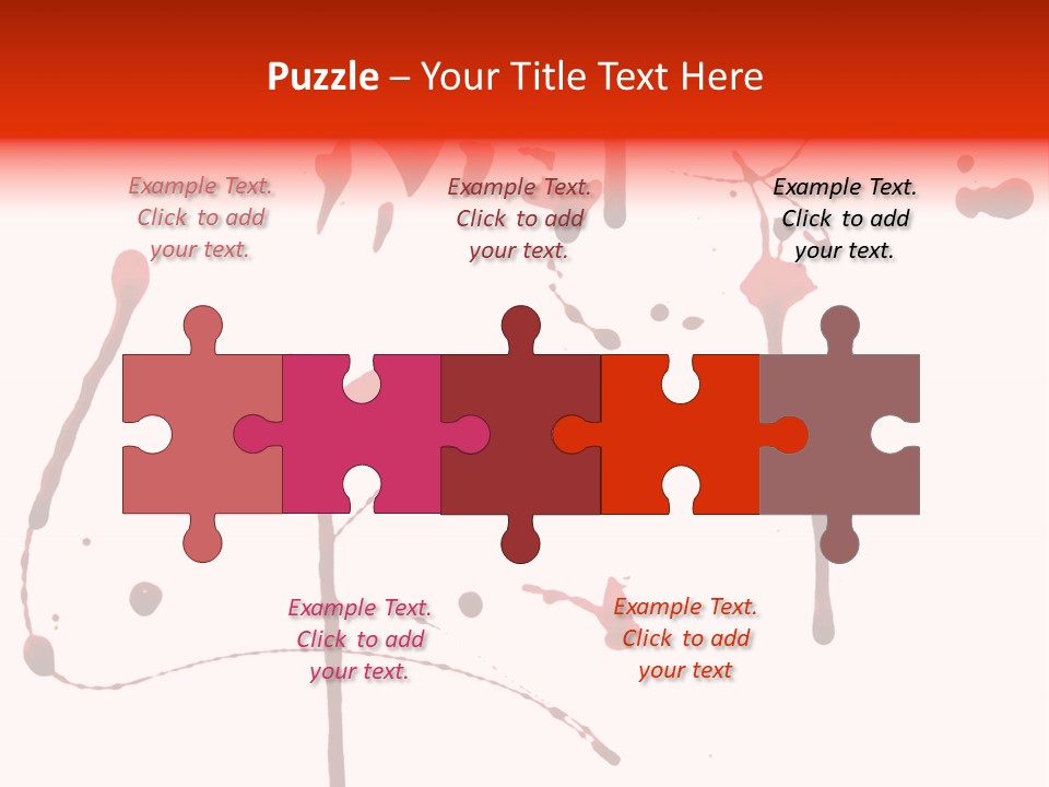 Drop Dirty Splash PowerPoint Template