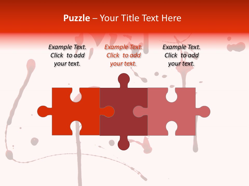 Drop Dirty Splash PowerPoint Template