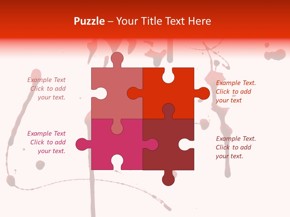 Drop Dirty Splash PowerPoint Template