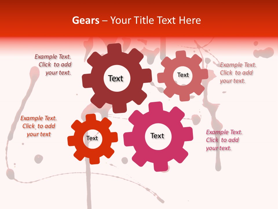 Drop Dirty Splash PowerPoint Template