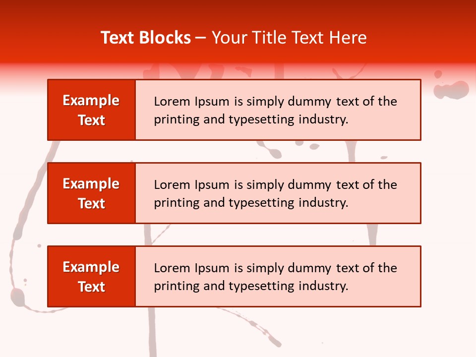 Drop Dirty Splash PowerPoint Template