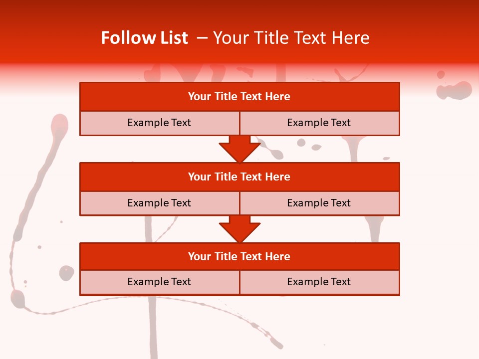 Drop Dirty Splash PowerPoint Template