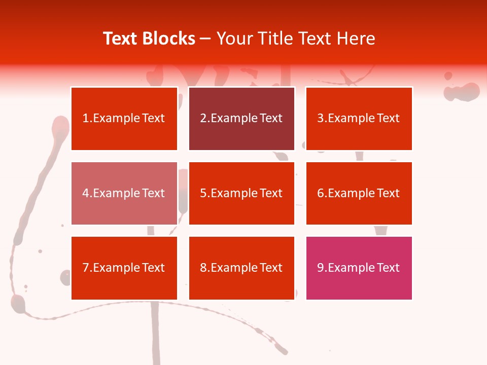 Drop Dirty Splash PowerPoint Template