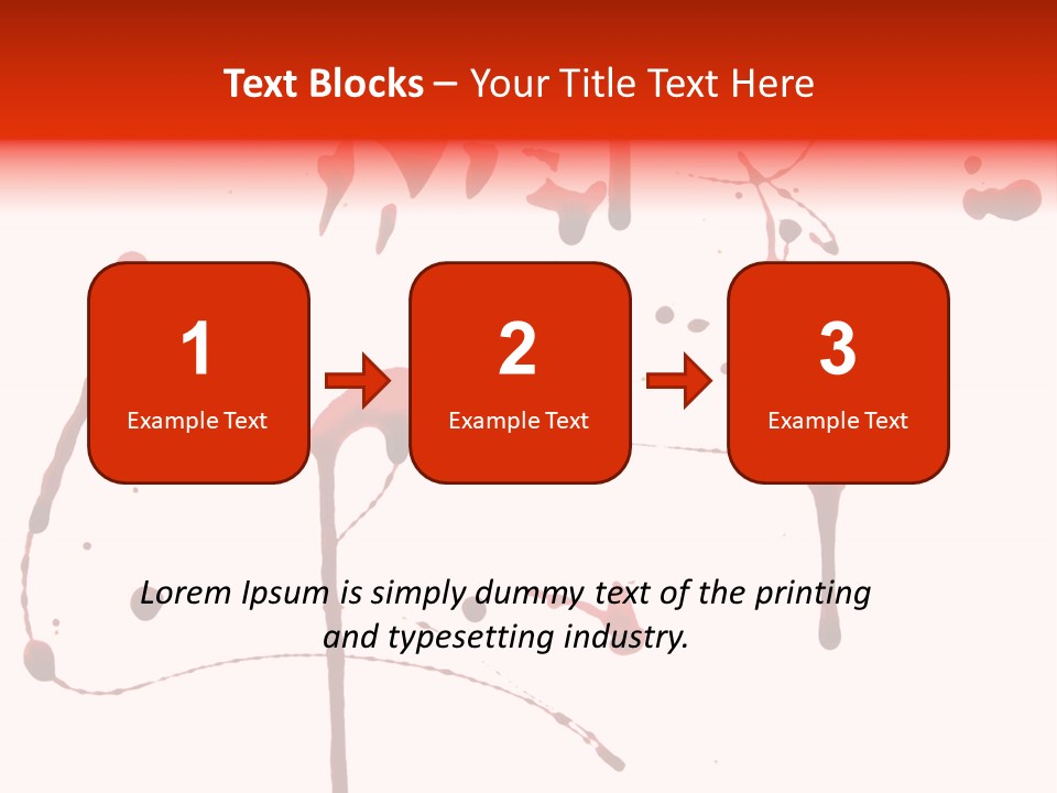 Drop Dirty Splash PowerPoint Template