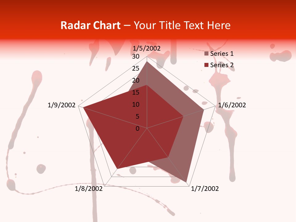 Drop Dirty Splash PowerPoint Template