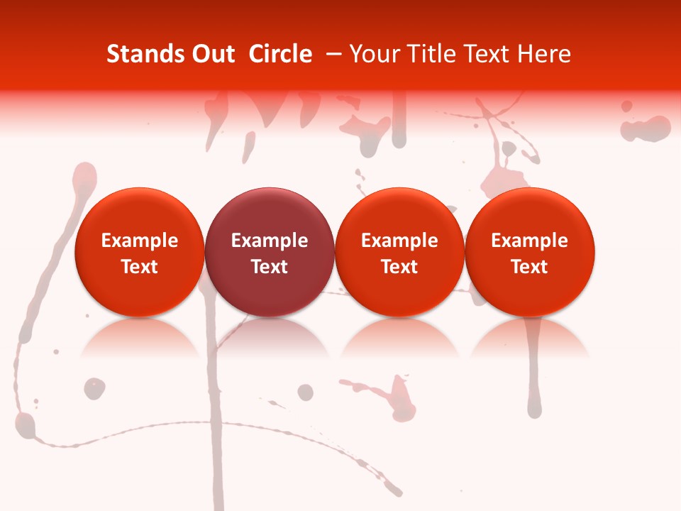 Drop Dirty Splash PowerPoint Template