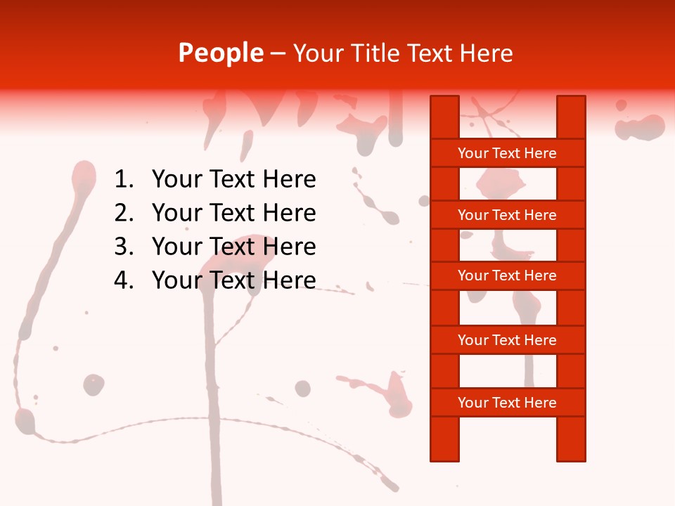 Drop Dirty Splash PowerPoint Template