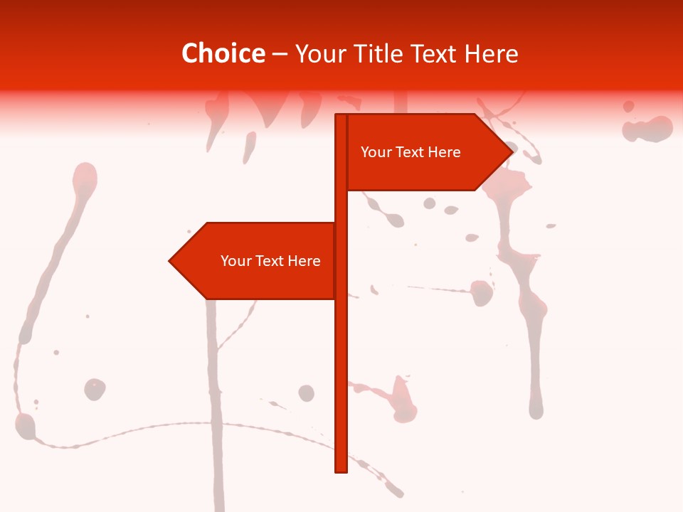 Drop Dirty Splash PowerPoint Template