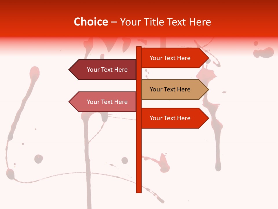 Drop Dirty Splash PowerPoint Template