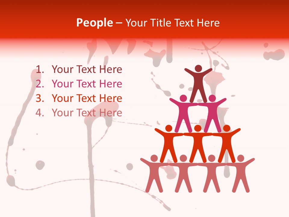 Drop Dirty Splash PowerPoint Template