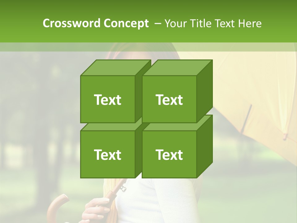 Parasol Park Nature PowerPoint Template
