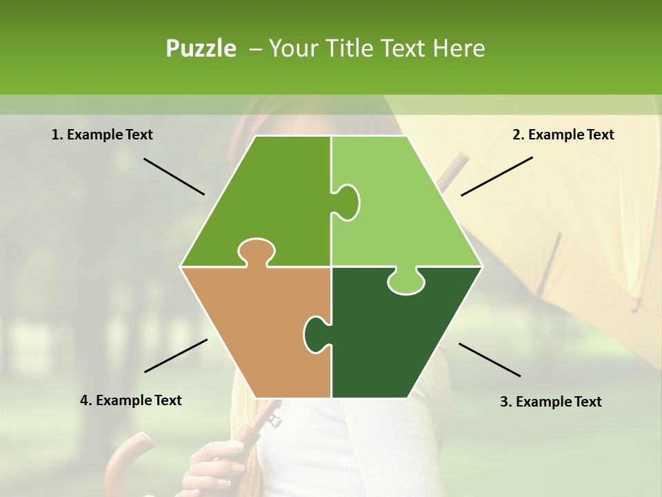 Parasol Park Nature PowerPoint Template