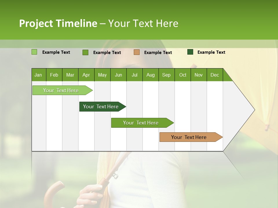 Parasol Park Nature PowerPoint Template