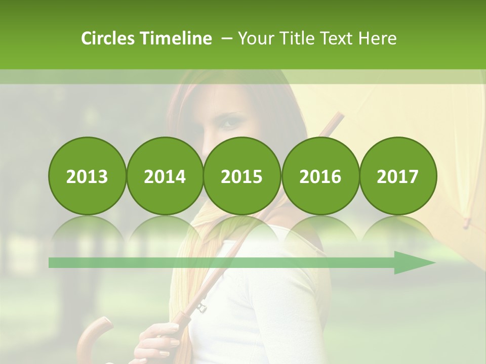 Parasol Park Nature PowerPoint Template