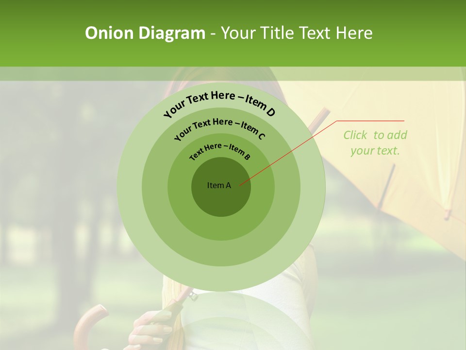 Parasol Park Nature PowerPoint Template