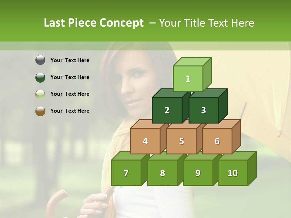 Parasol Park Nature PowerPoint Template