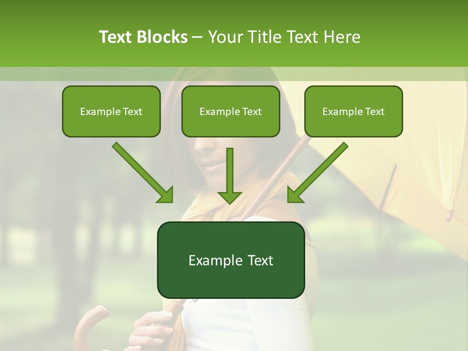 Parasol Park Nature PowerPoint Template