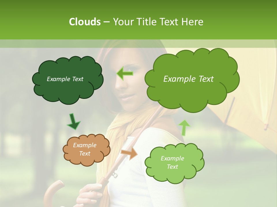 Parasol Park Nature PowerPoint Template