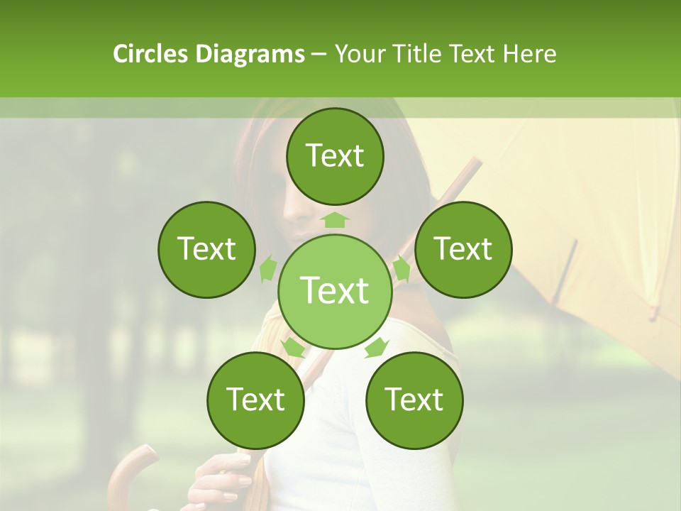 Parasol Park Nature PowerPoint Template