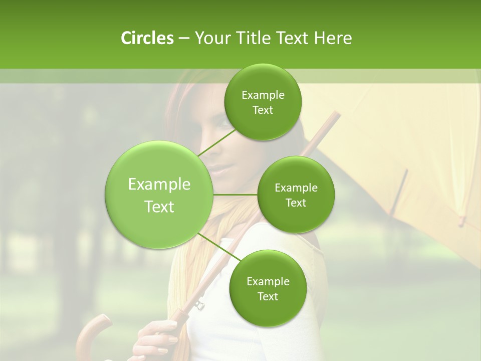 Parasol Park Nature PowerPoint Template