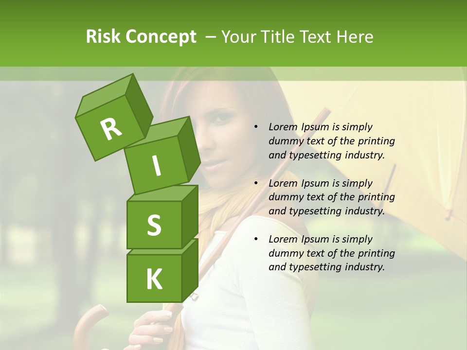 Parasol Park Nature PowerPoint Template