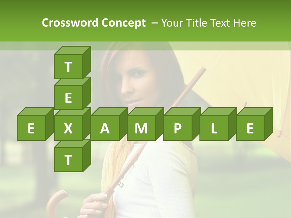 Parasol Park Nature PowerPoint Template